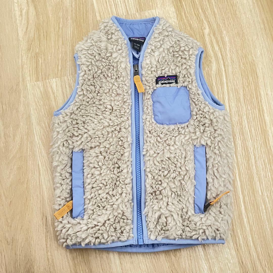 美品PATAGONIA|パタゴニアBABY VEST/ベビーベスト12-18M