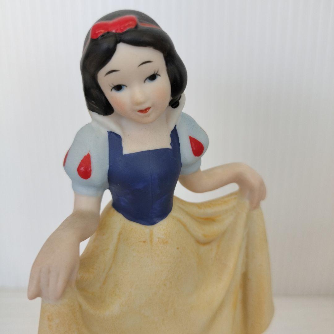 白雪姫と７人の小人 オルゴール　陶器