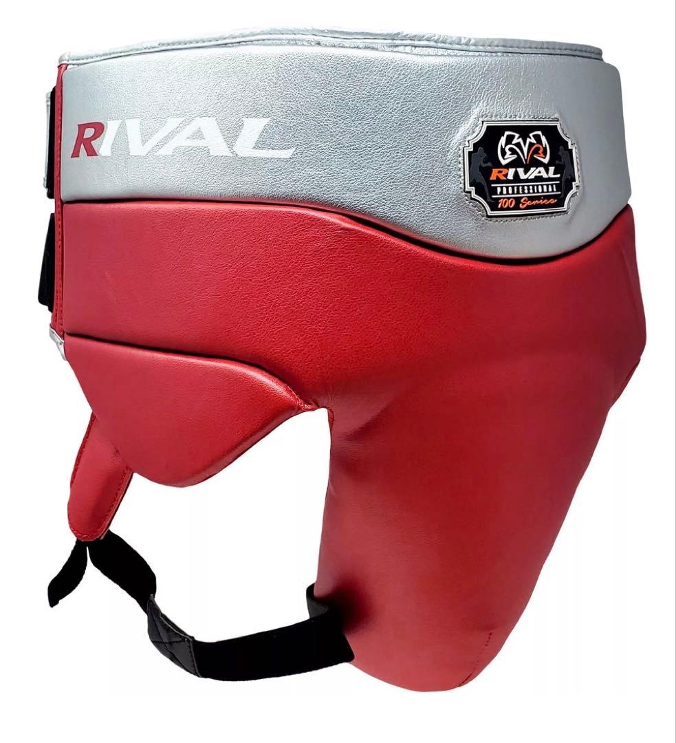 RIVAL 100 Series ファールカップ　サイズS レッド/シルバー