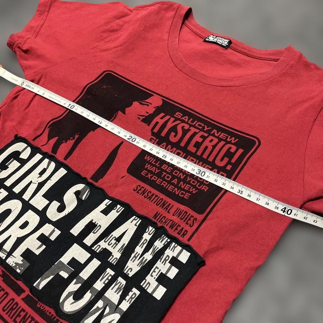 ヒステリックグラマー 半袖tシャツ　2回着用の美品　日本製