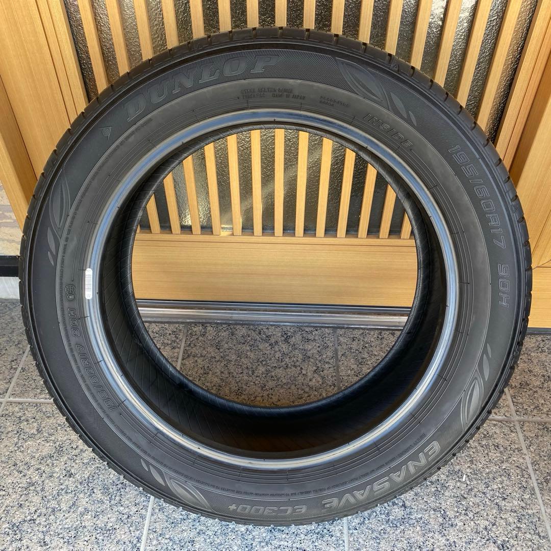 DUNLOP ENASAVE EC300+ 195/60R17 4本 送料込み