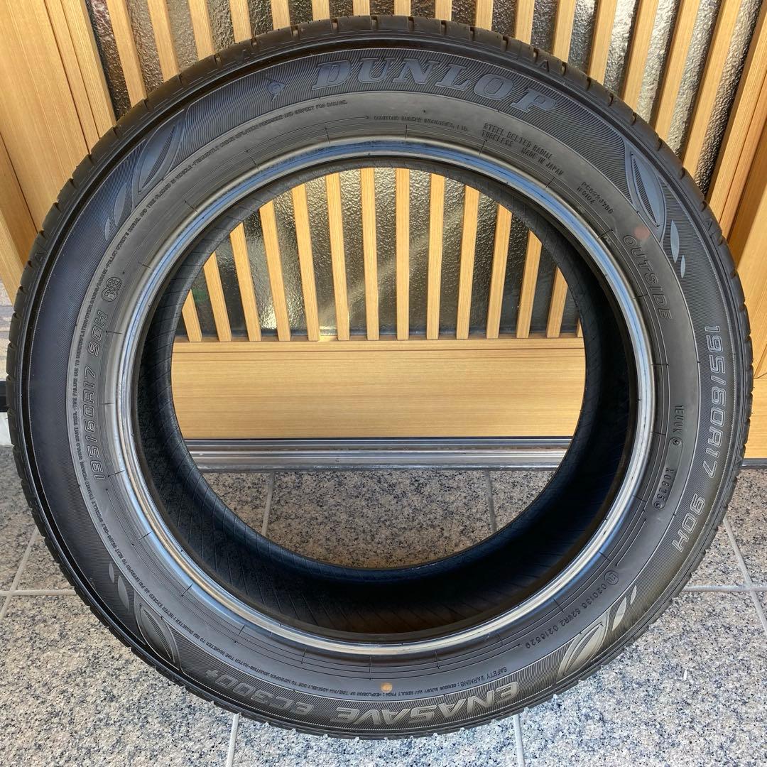 DUNLOP ENASAVE EC300+ 195/60R17 4本 送料込み