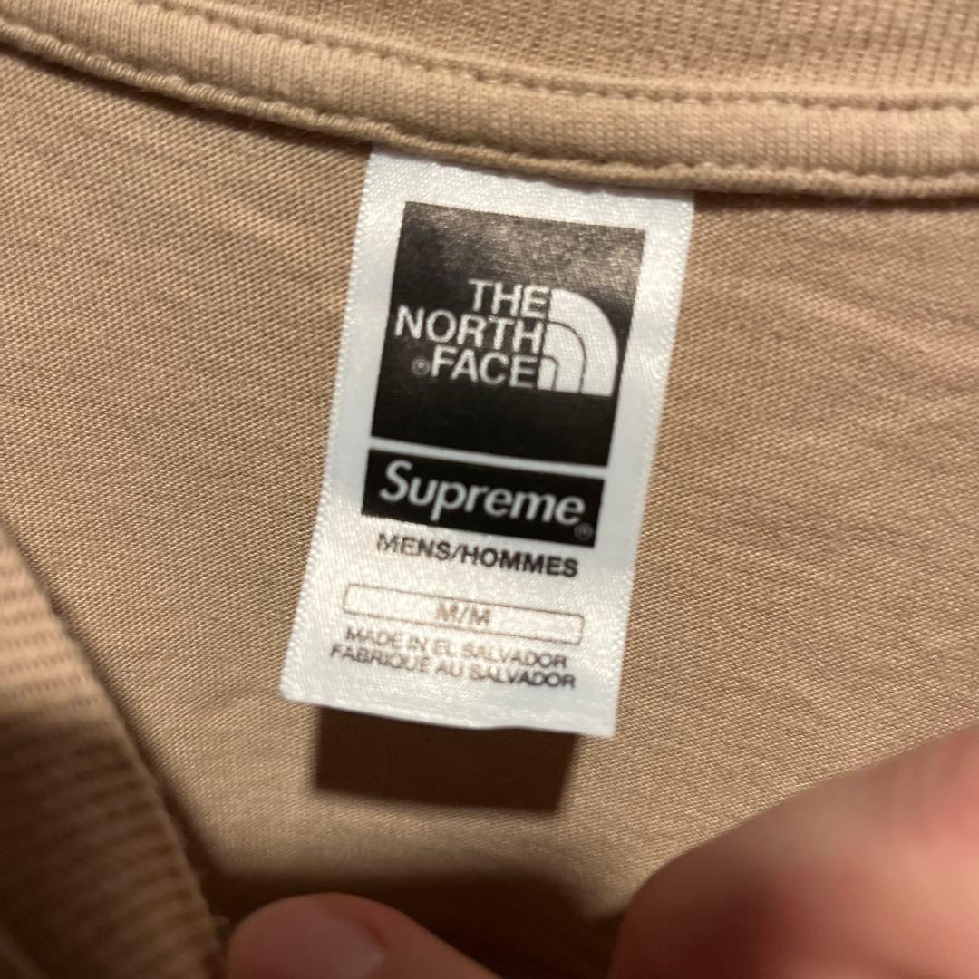 supreme × the north face Tシャツ