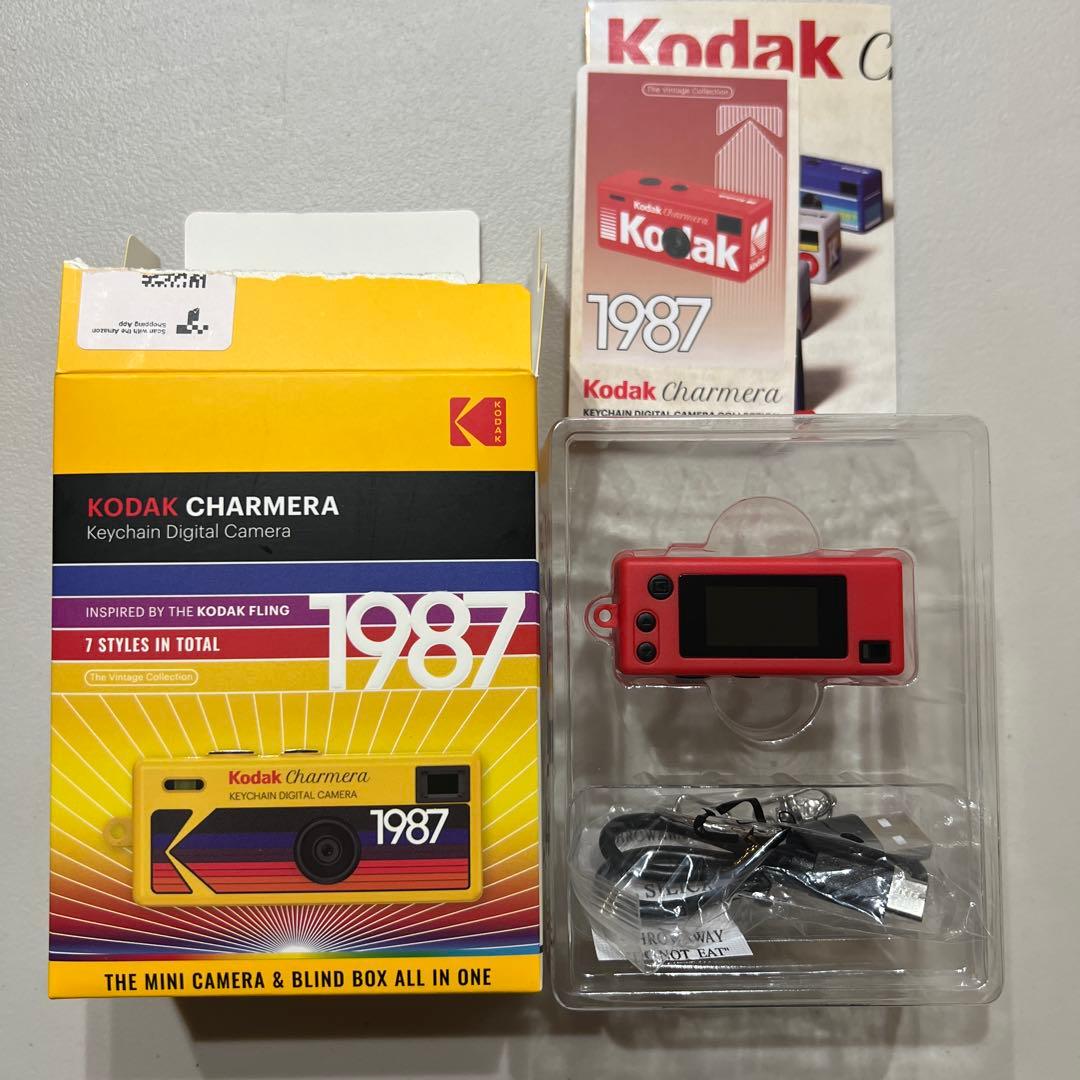 KODAK CHARMERA トイカメラ レッド TYPE 02
