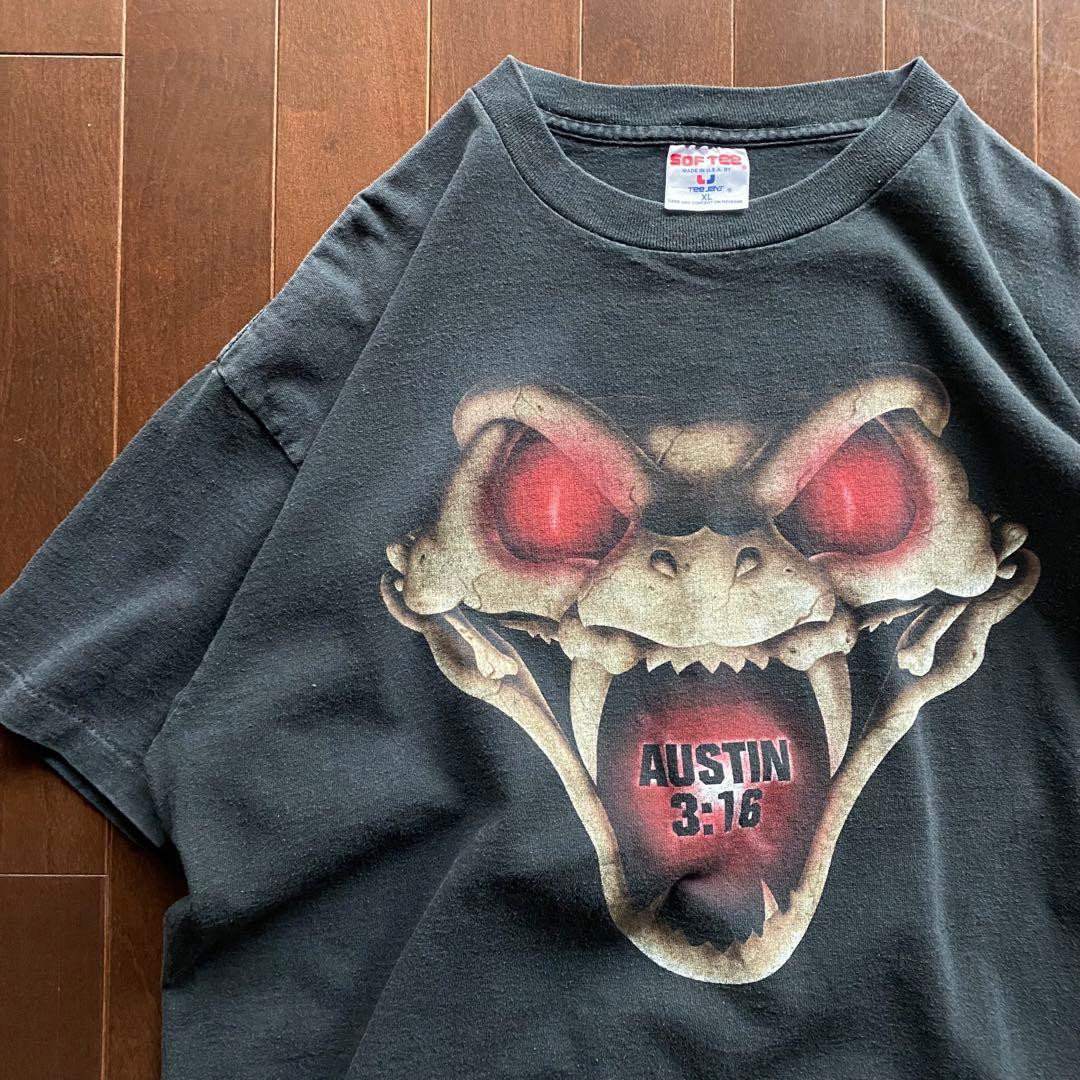 90’S WWF ストーン・コールド・スティーブ・オースチン プロレスTシャツ