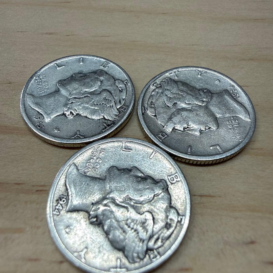 アメリカ　マーキュリーダイム銀貨　12枚セット