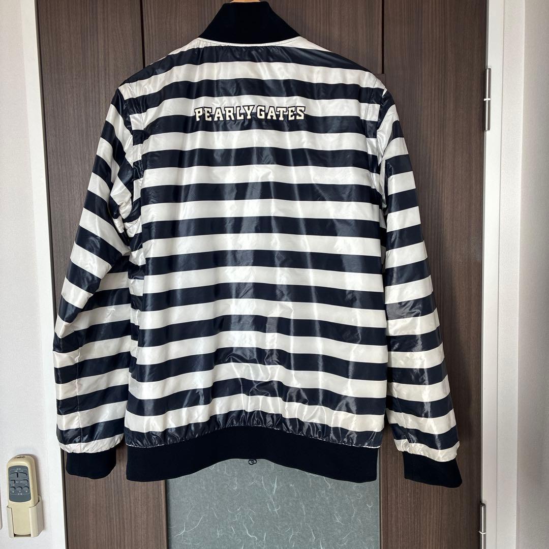 PEARLY GATES ストライプジャケット　リバーシブル
