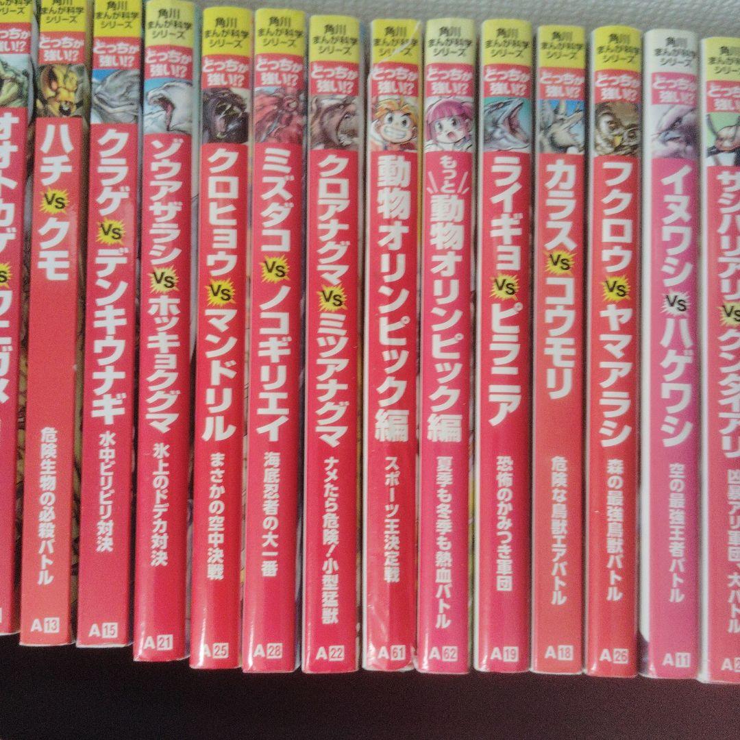 どっちが強いシリーズ　22冊セット