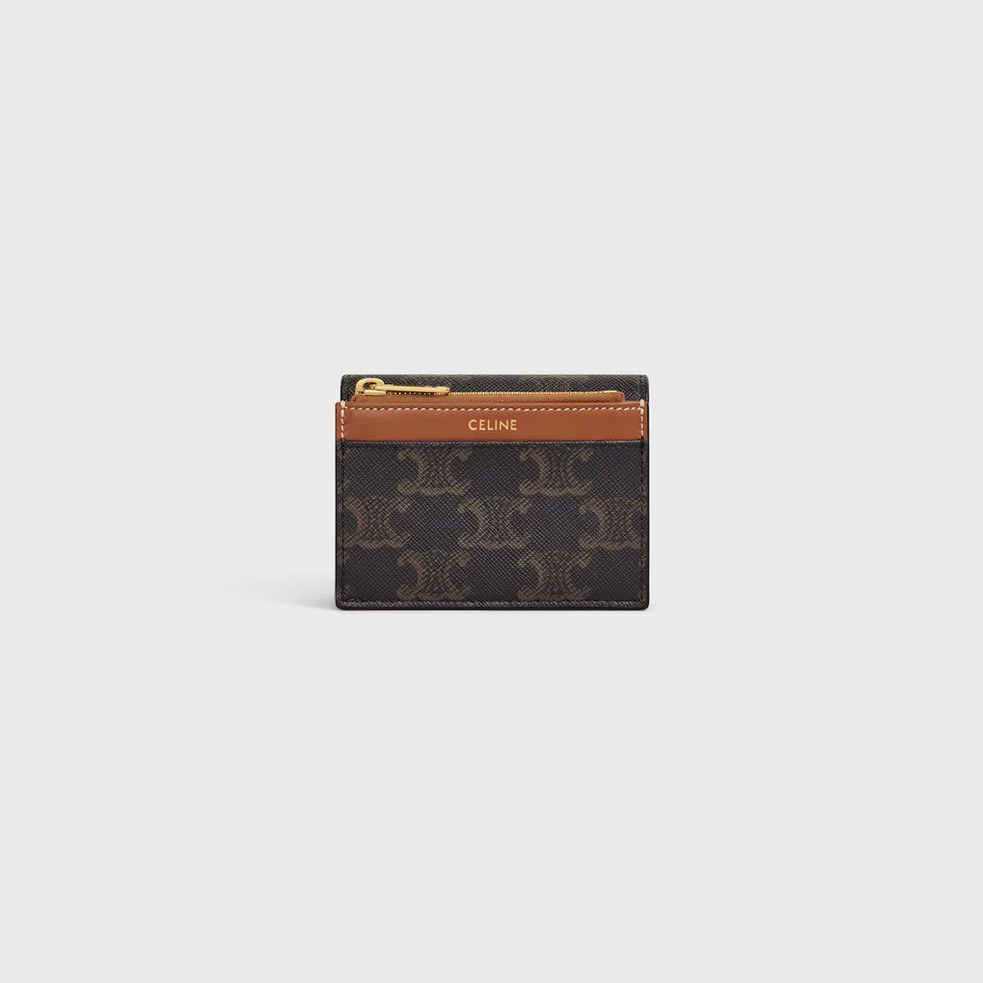 CELINE 三つ折りミニ財布　トリオンフ