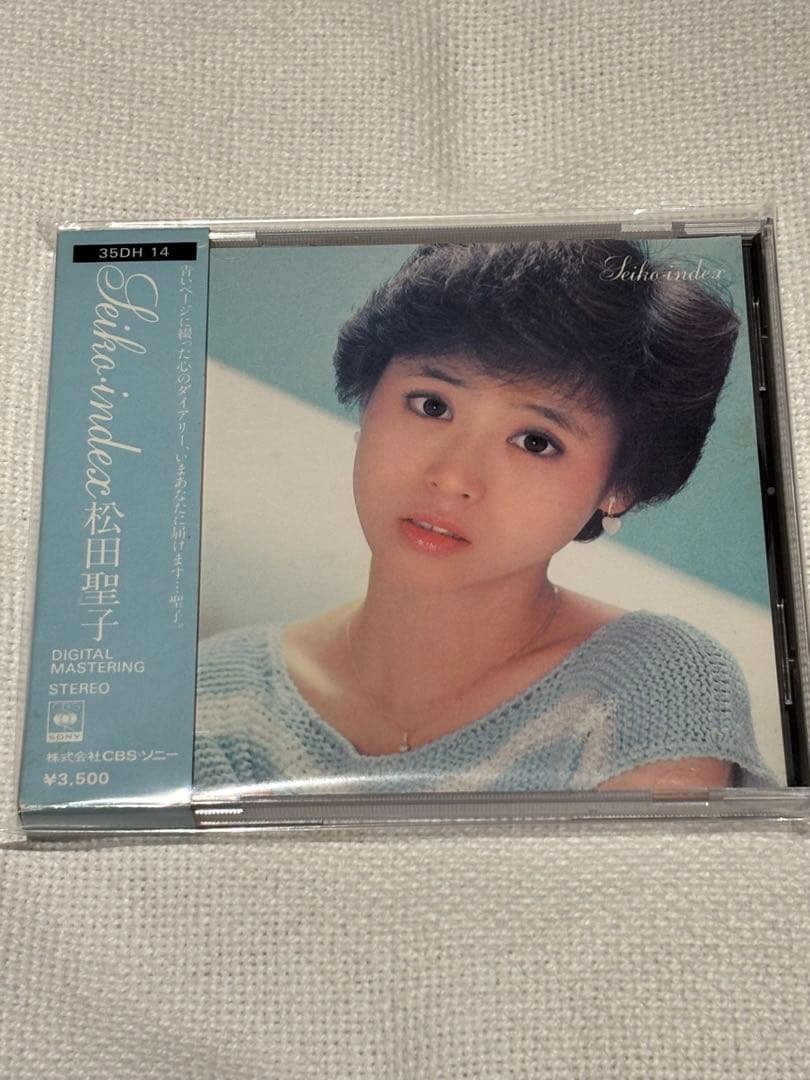 松田聖子CD「Seiko Index」35DH 14