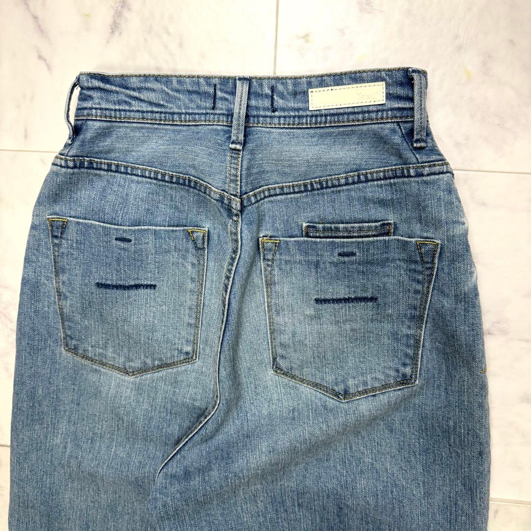 【ほぼ新品】 YANUK JOAN IENA別注 ルーズストレート 22