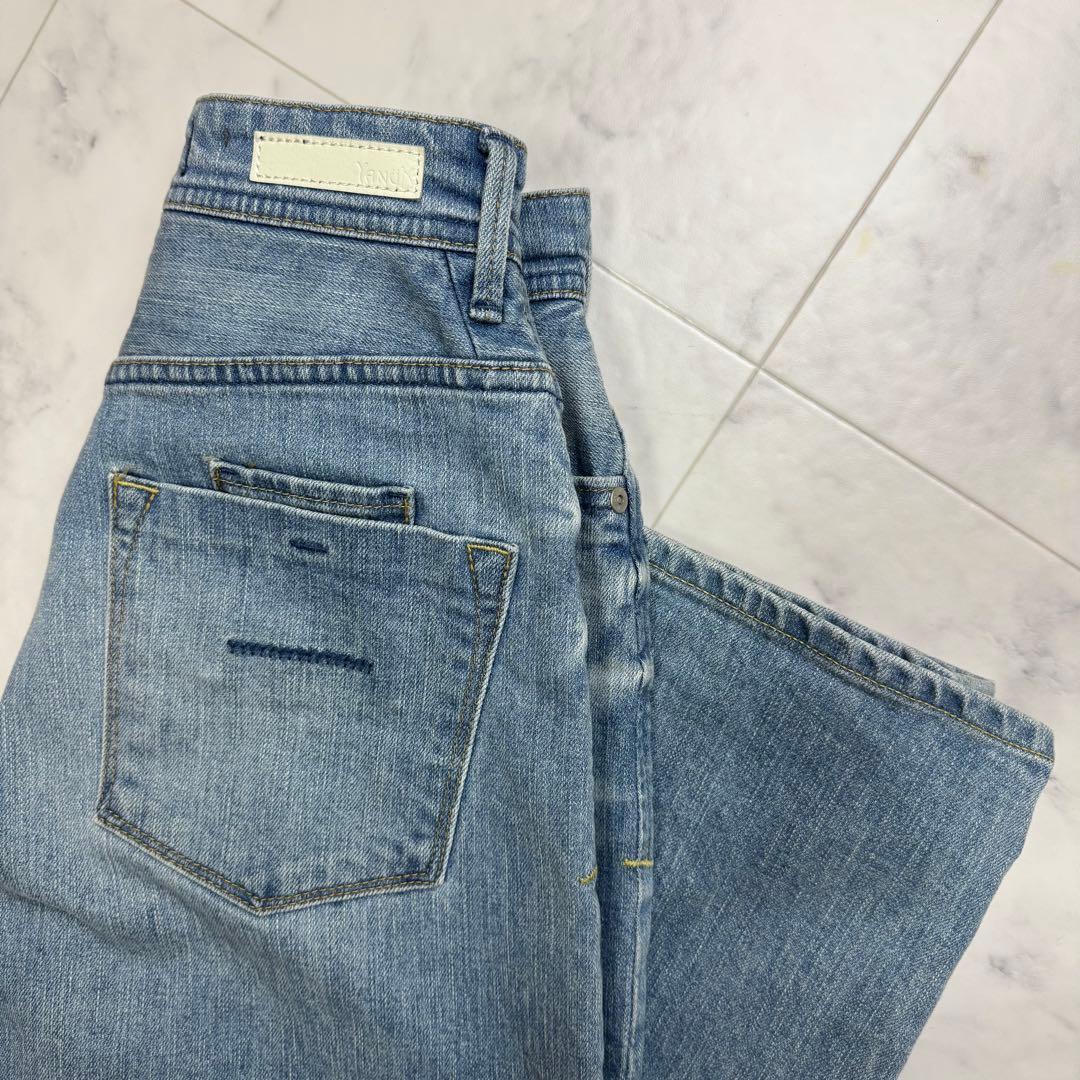 【ほぼ新品】 YANUK JOAN IENA別注 ルーズストレート 22