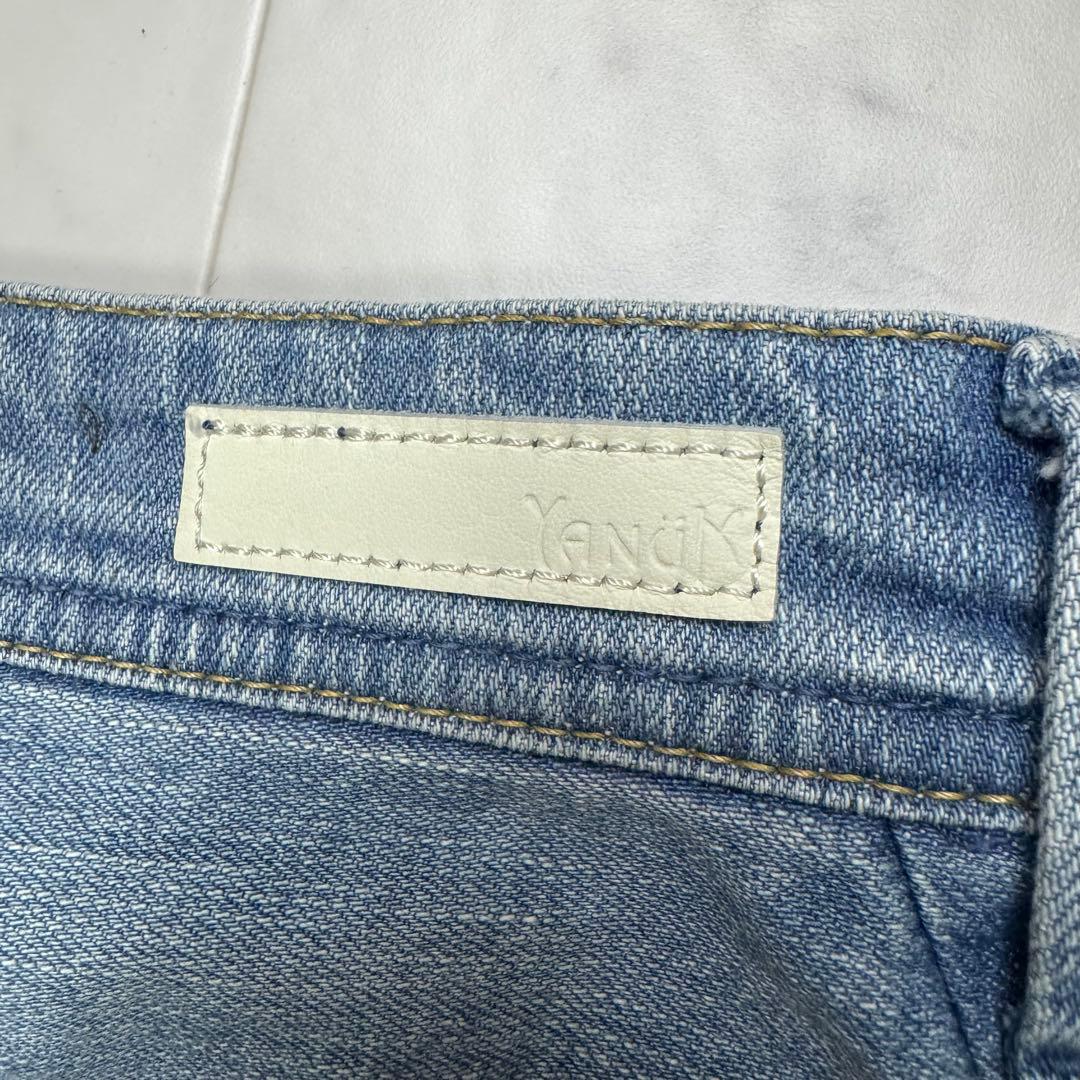 【ほぼ新品】 YANUK JOAN IENA別注 ルーズストレート 22