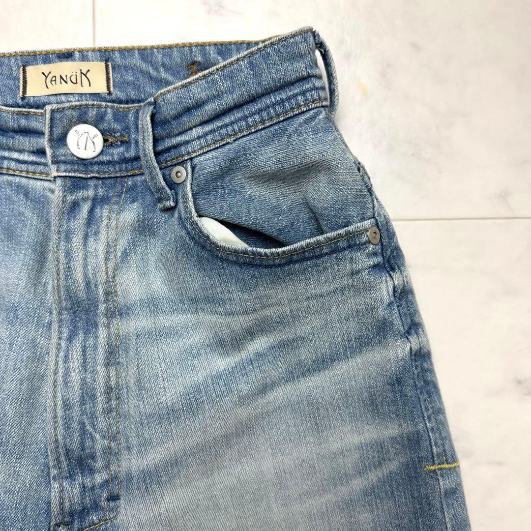 【ほぼ新品】 YANUK JOAN IENA別注 ルーズストレート 22