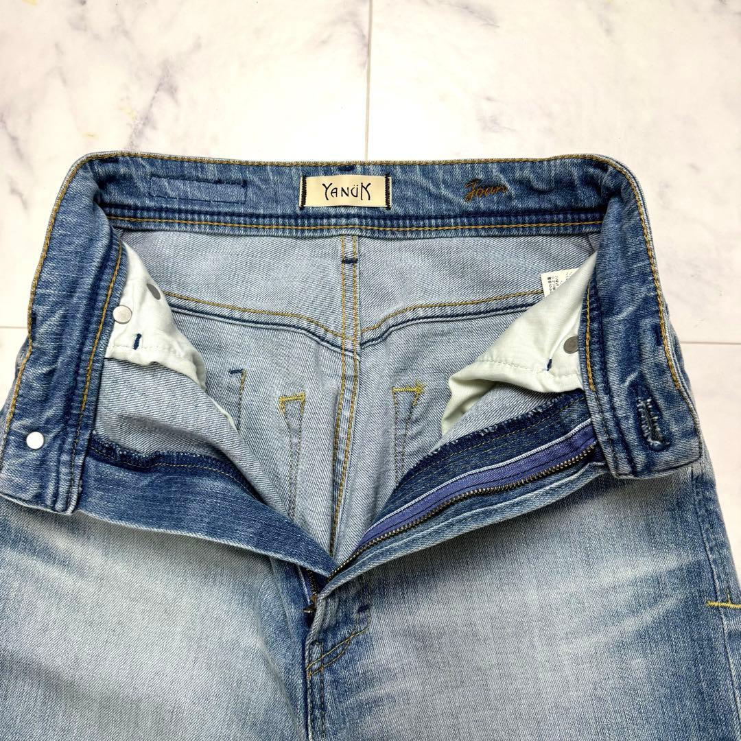 【ほぼ新品】 YANUK JOAN IENA別注 ルーズストレート 22