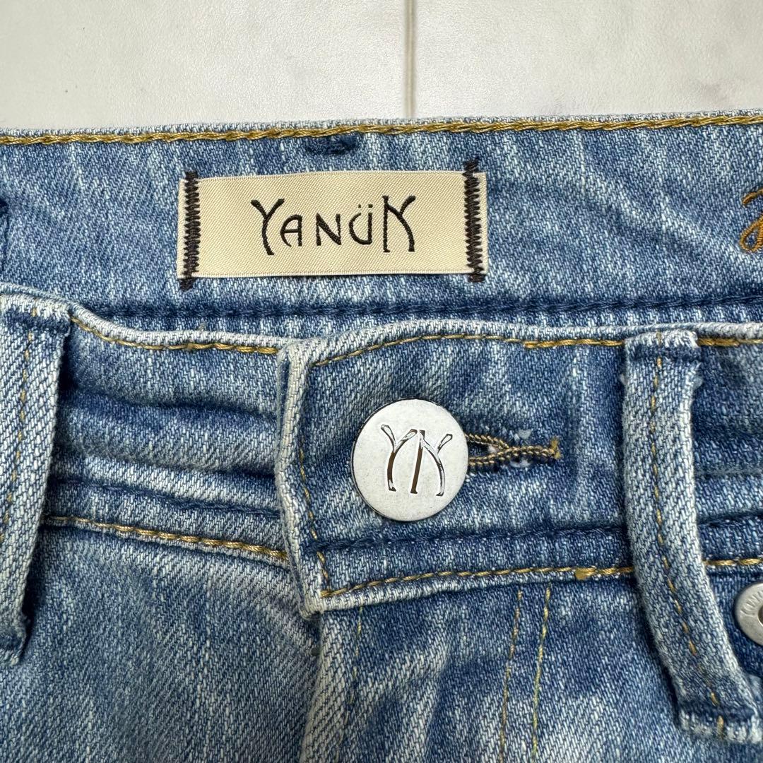 【ほぼ新品】 YANUK JOAN IENA別注 ルーズストレート 22