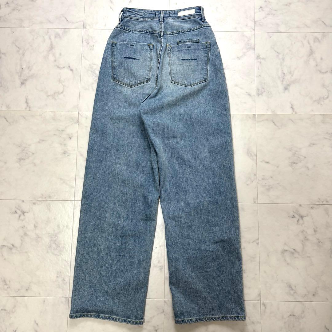 【ほぼ新品】 YANUK JOAN IENA別注 ルーズストレート 22