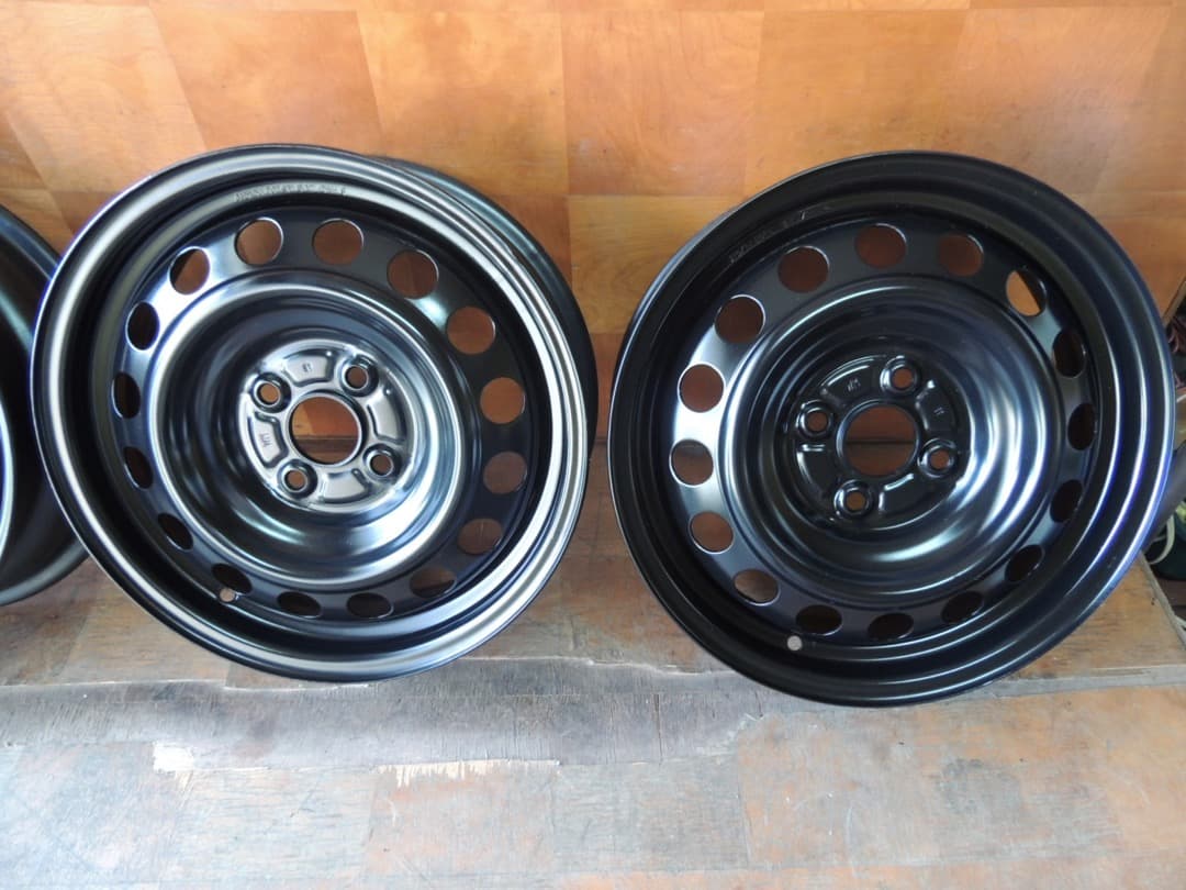 C123 15x5J 4穴 スチールホイール 4本 カローラフィルダー アクア