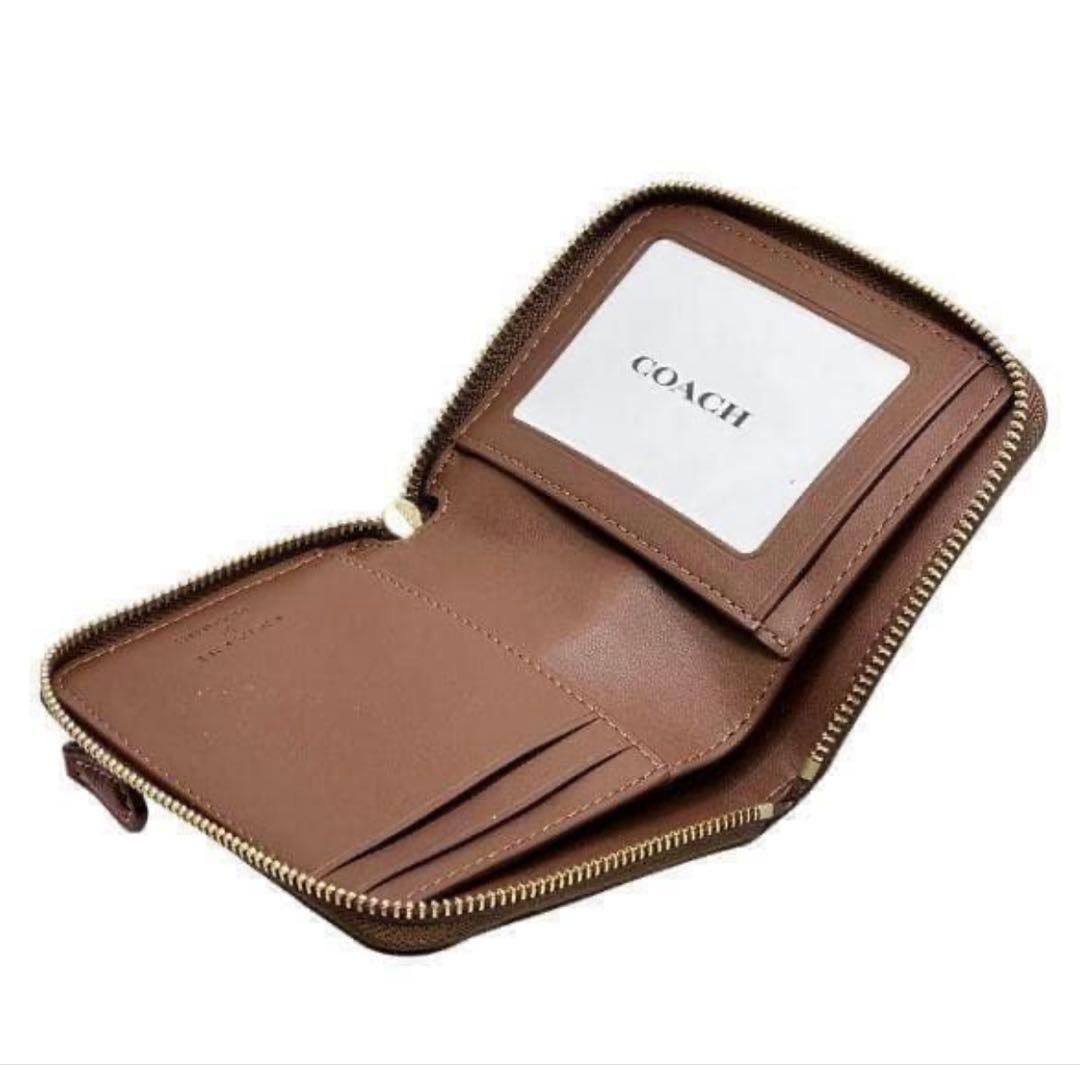 m*a様 コーチ COACH×スヌーピーシグネチャーコンパクトウォレット
