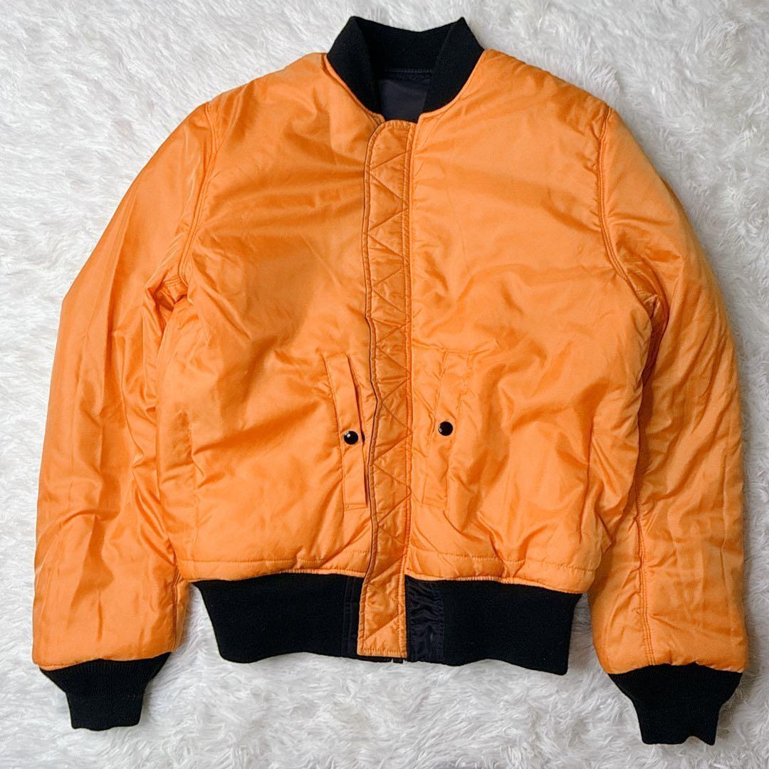 ✨美品✨ アルファ MA-1 フライトジャケット 黒 XL y2k 短丈