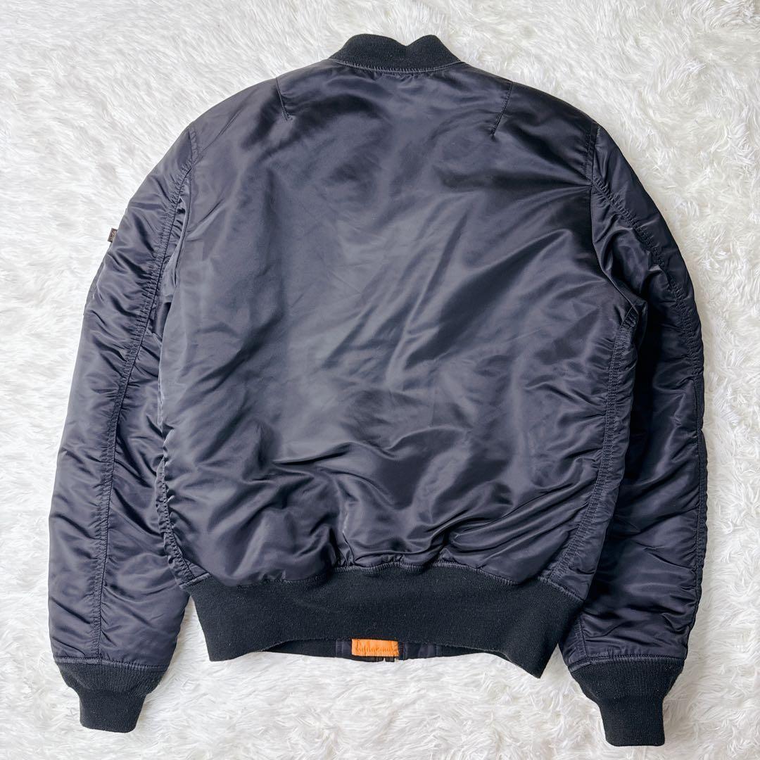 ✨美品✨ アルファ MA-1 フライトジャケット 黒 XL y2k 短丈