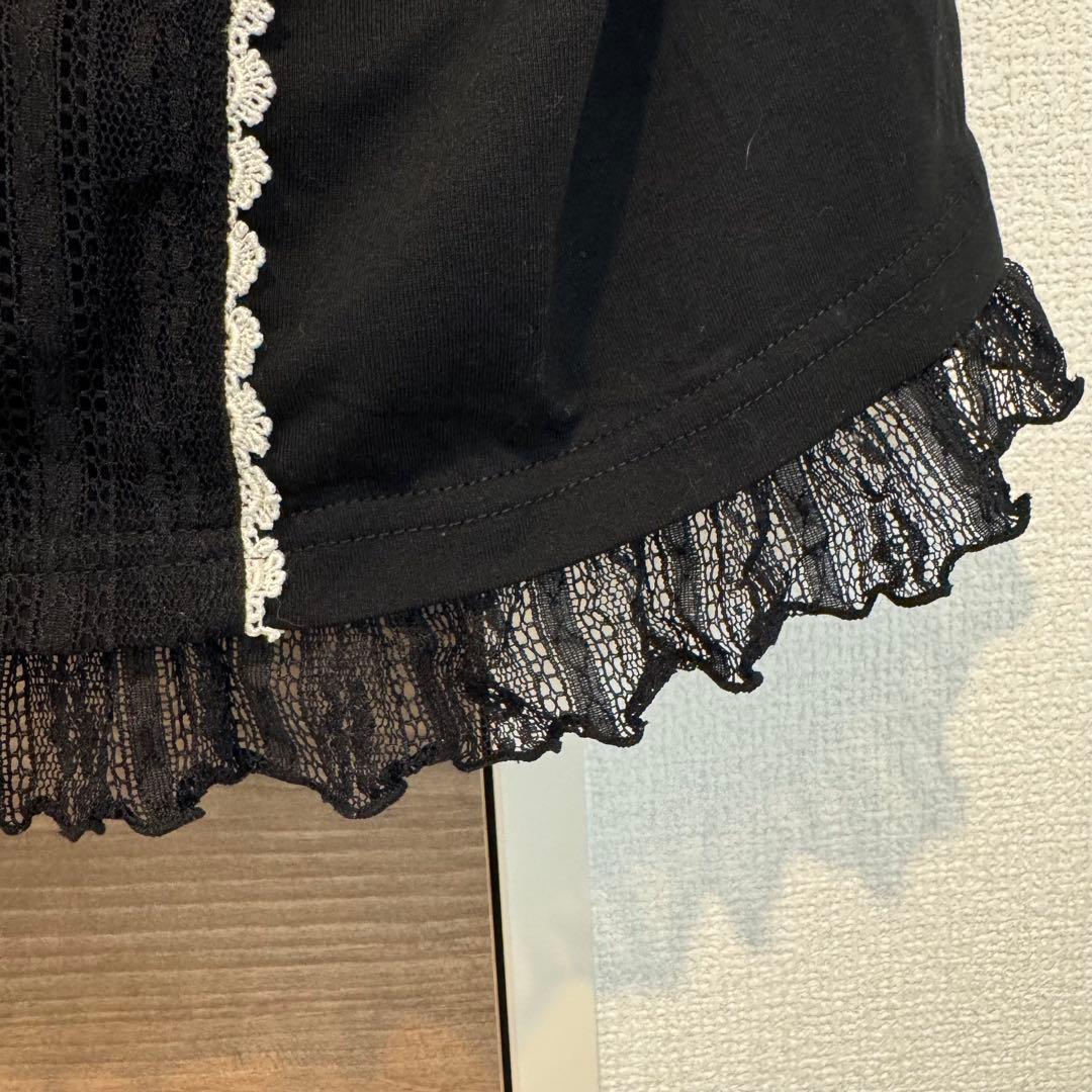 【希少】00s 美品 axes femme ビッグ リボン キャミソール 黒 M