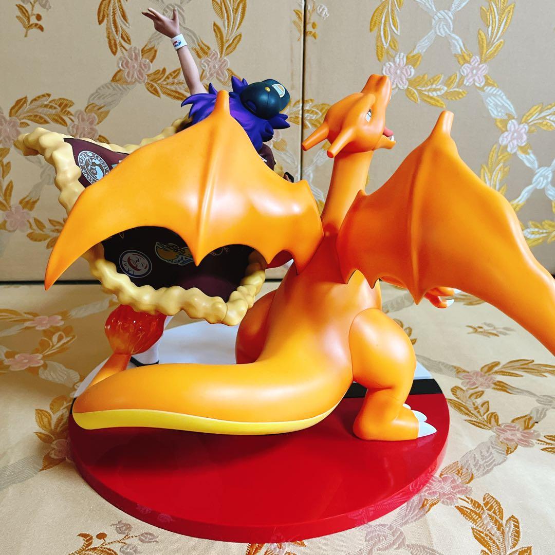 ポケモンセンター オリジナル フィギュア ダンデ & リザードン 箱付き