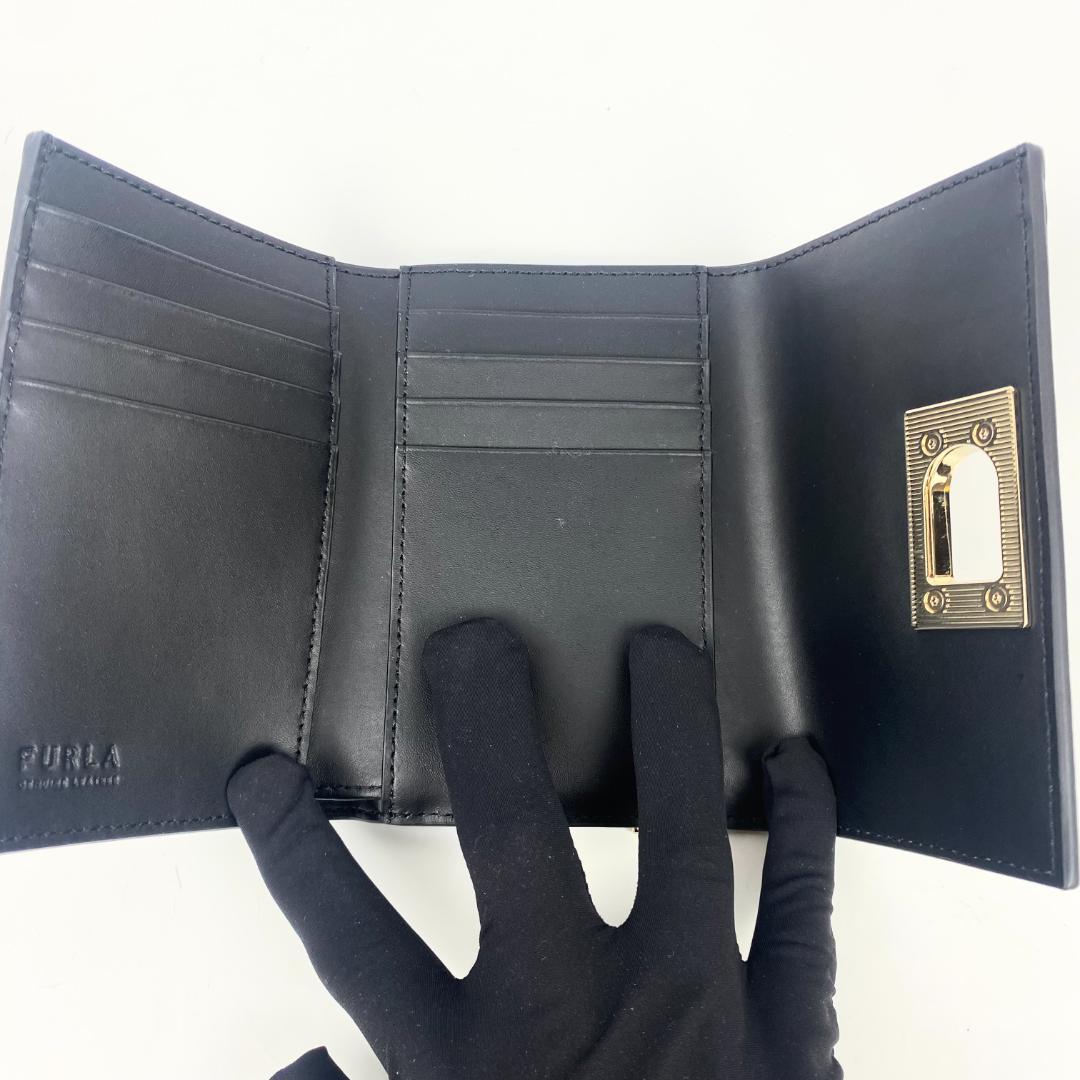 未使用級✨フルラ1927 FURLA コンパクトウォレットM 購入証明付