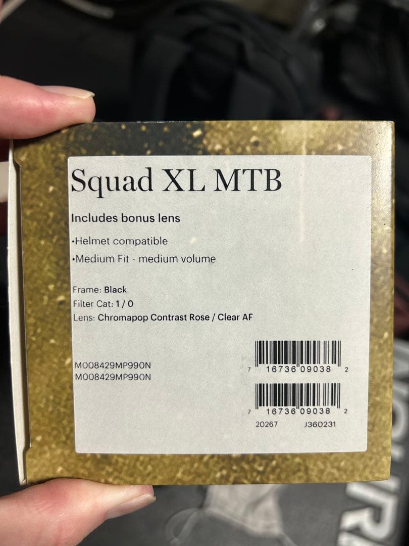 SMITH Squad XL MTB ゴーグル ボーナスレンズ付き