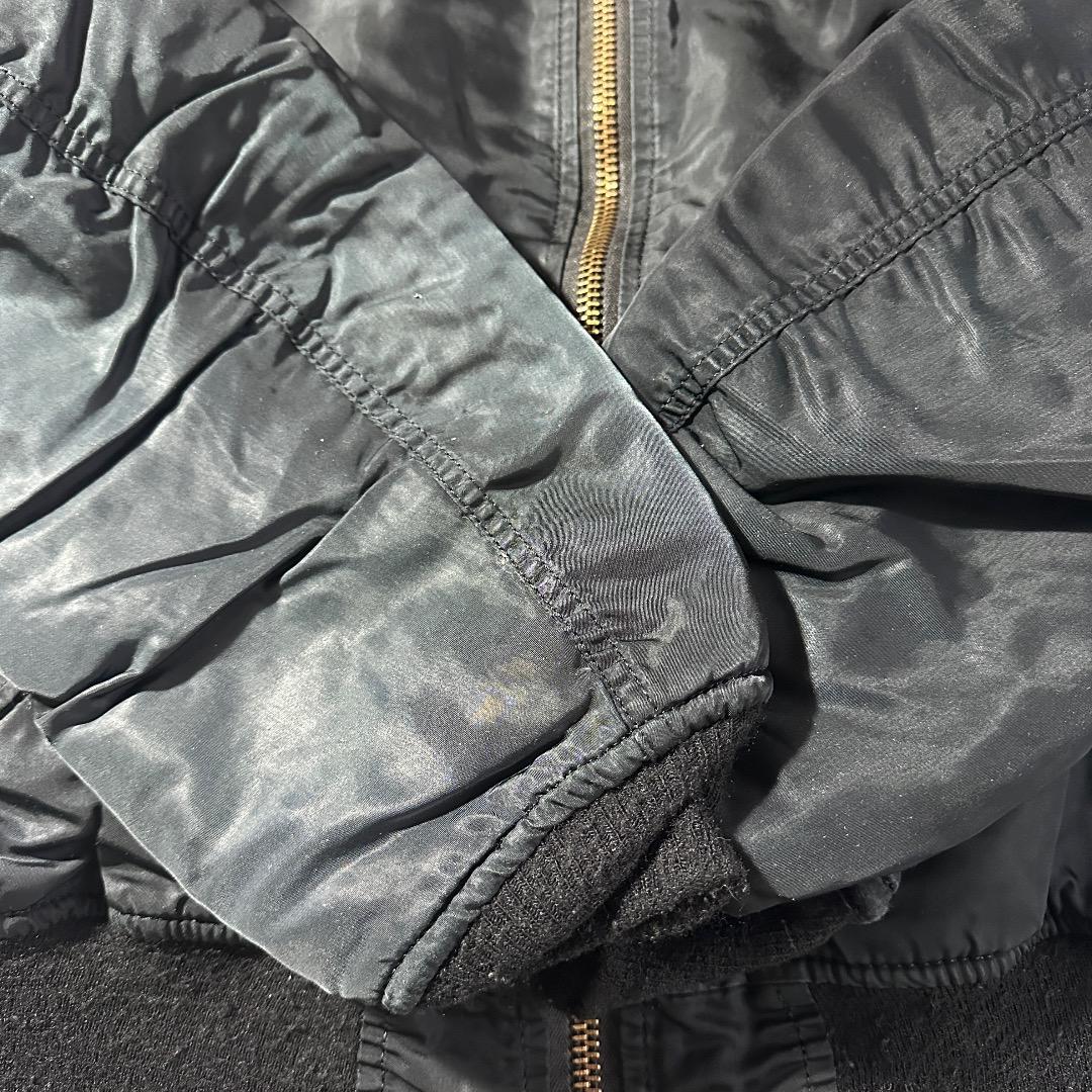 ジャケット・アウター 90s Alpha MA1 Black M