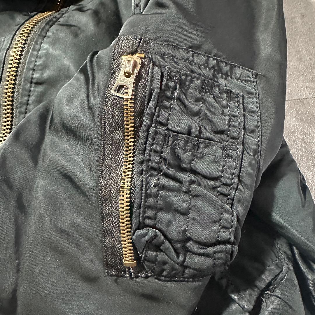ジャケット・アウター 90s Alpha MA1 Black M