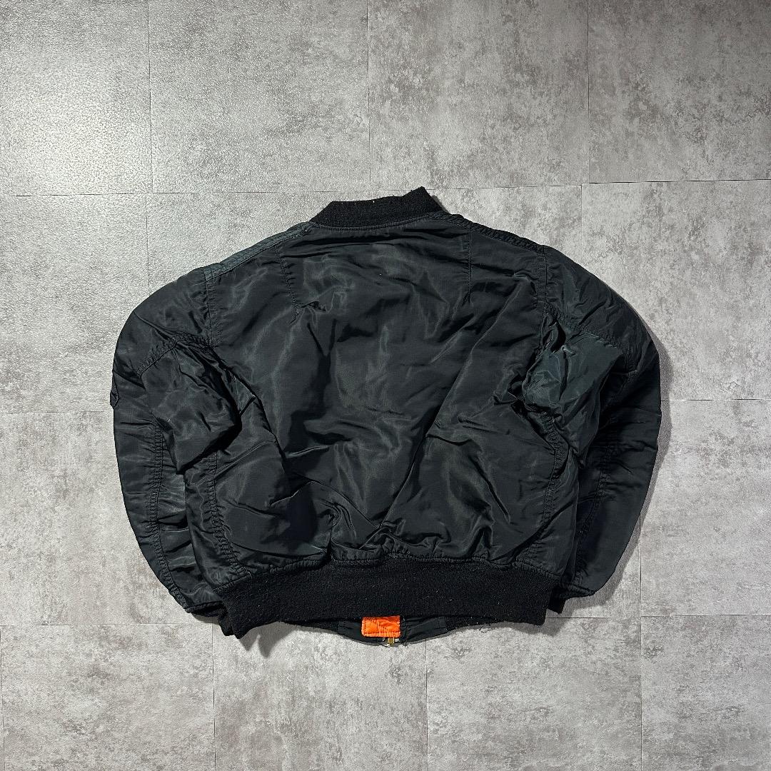 ジャケット・アウター 90s Alpha MA1 Black M