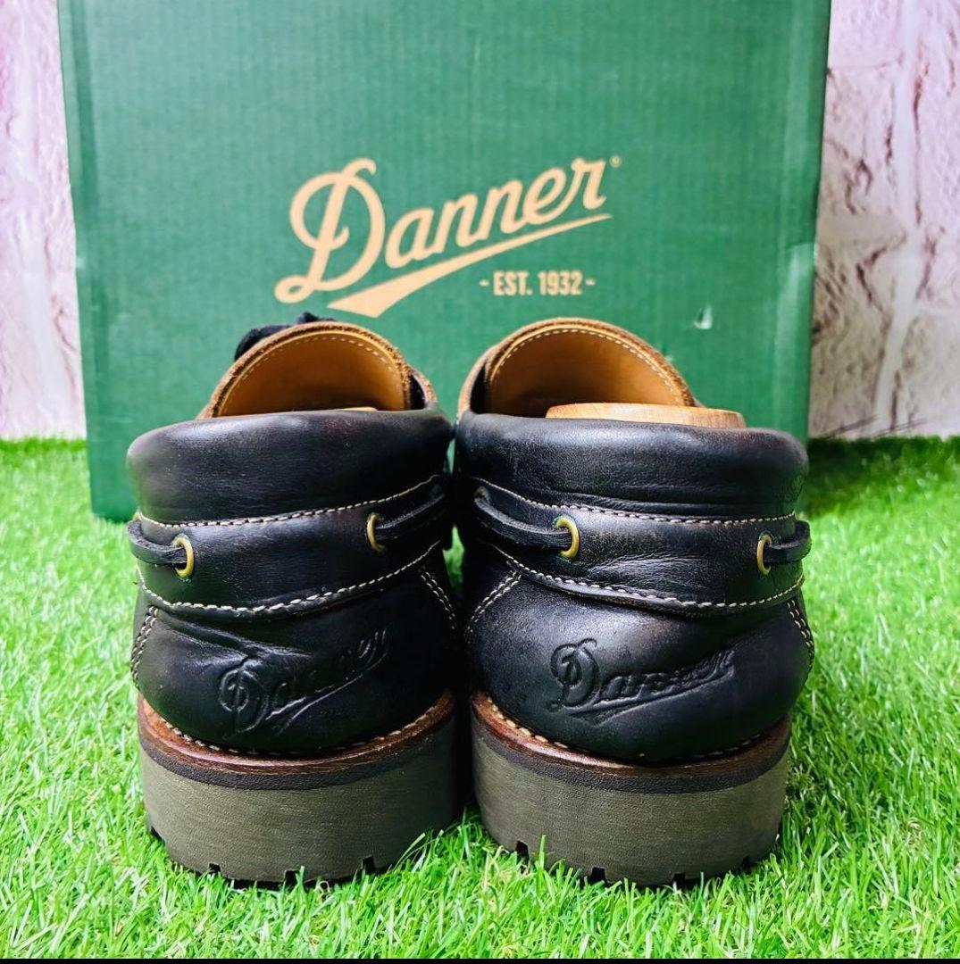 【極美品】danner 3eye デッキシューズ 厚底 本革 8½(26.5)