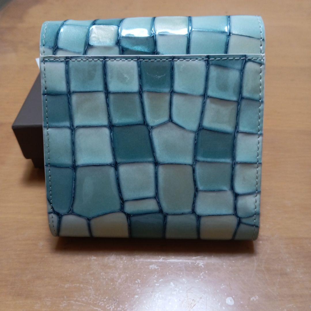 【アタオ】ロトロクロコダイル風 二つ折り財布