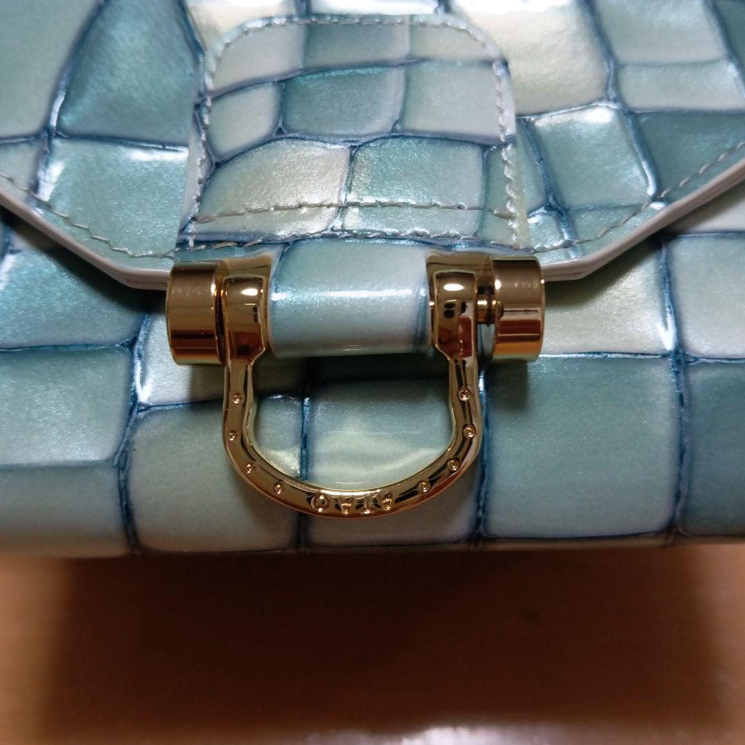 【アタオ】ロトロクロコダイル風 二つ折り財布