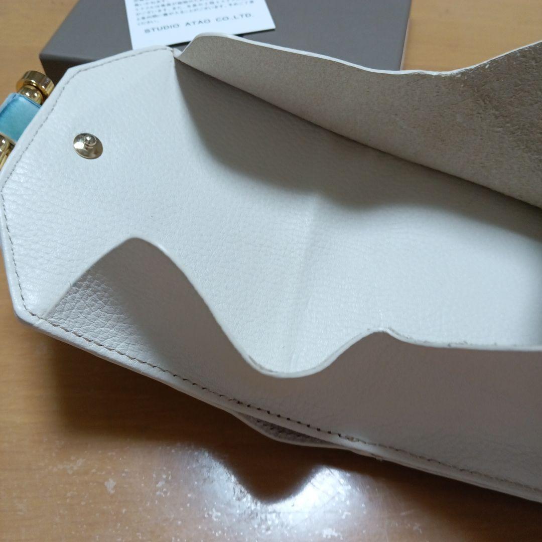 【アタオ】ロトロクロコダイル風 二つ折り財布