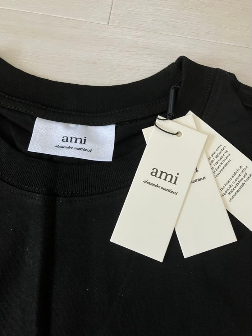 新品アミパリス(AmiParis)　半袖Tシャツ　Mサイズ　黒