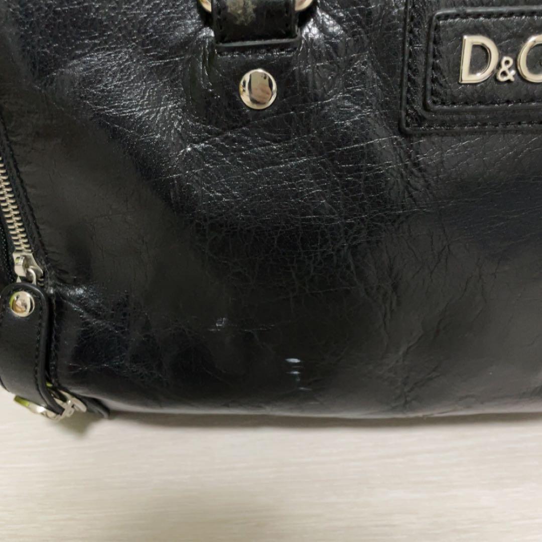D&G ドルチェアンドガッバーナ ボストン バッグ 黒 メンズ ブラック
