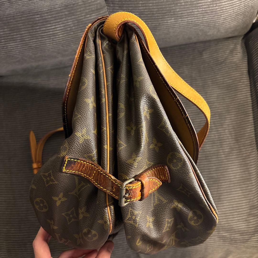 LOUIS VUITTON ソミュール 35 モノグラム メッセンジャーバッグ