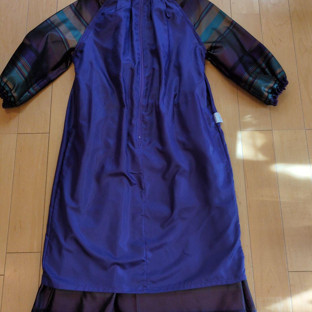 美品シルクストライプワンピース　38
