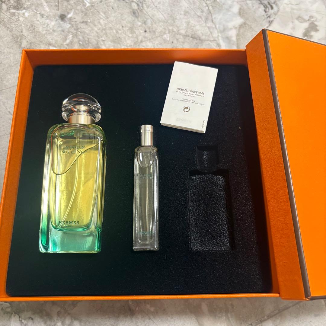 HERMES 香水セット ナイルの庭 オードトワレ