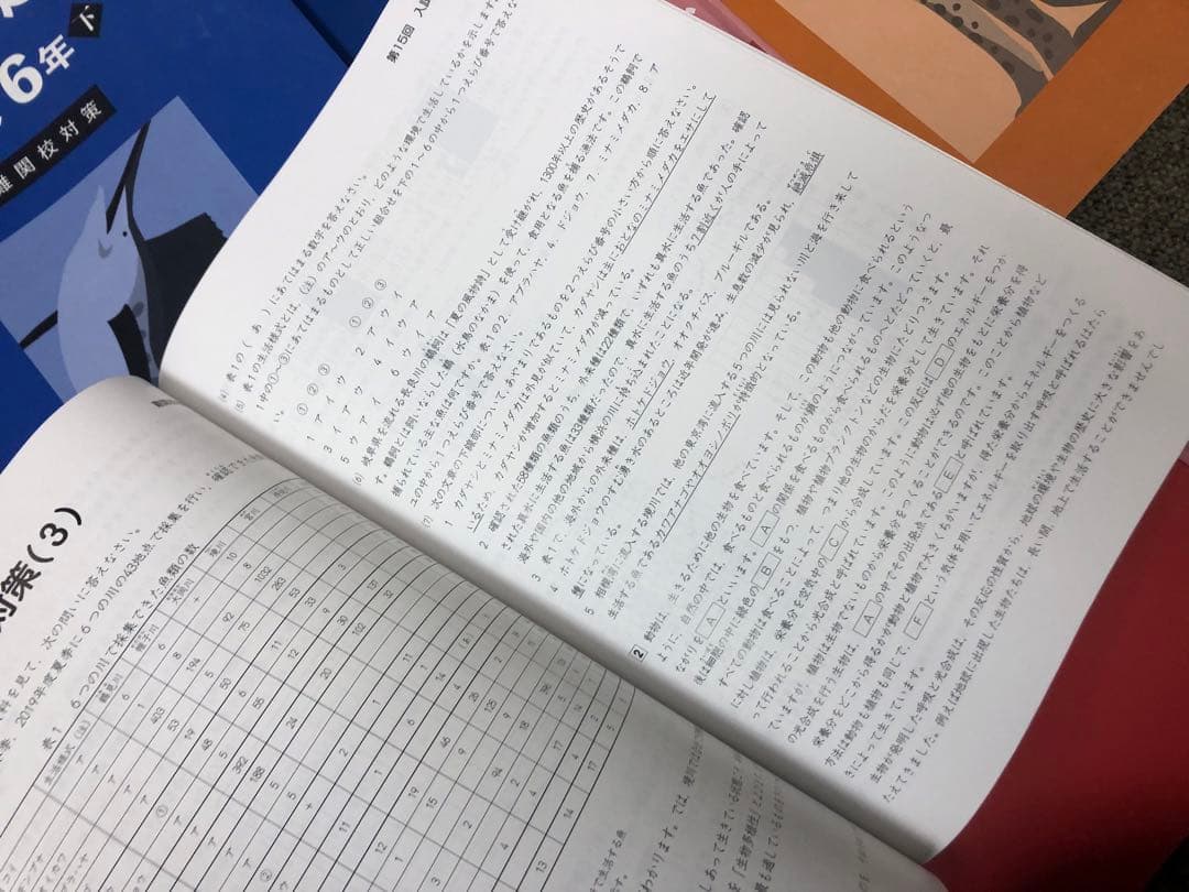 四谷大塚6年　予習シリーズ難関校対策　国算理社/漢字/計算2024年版中古