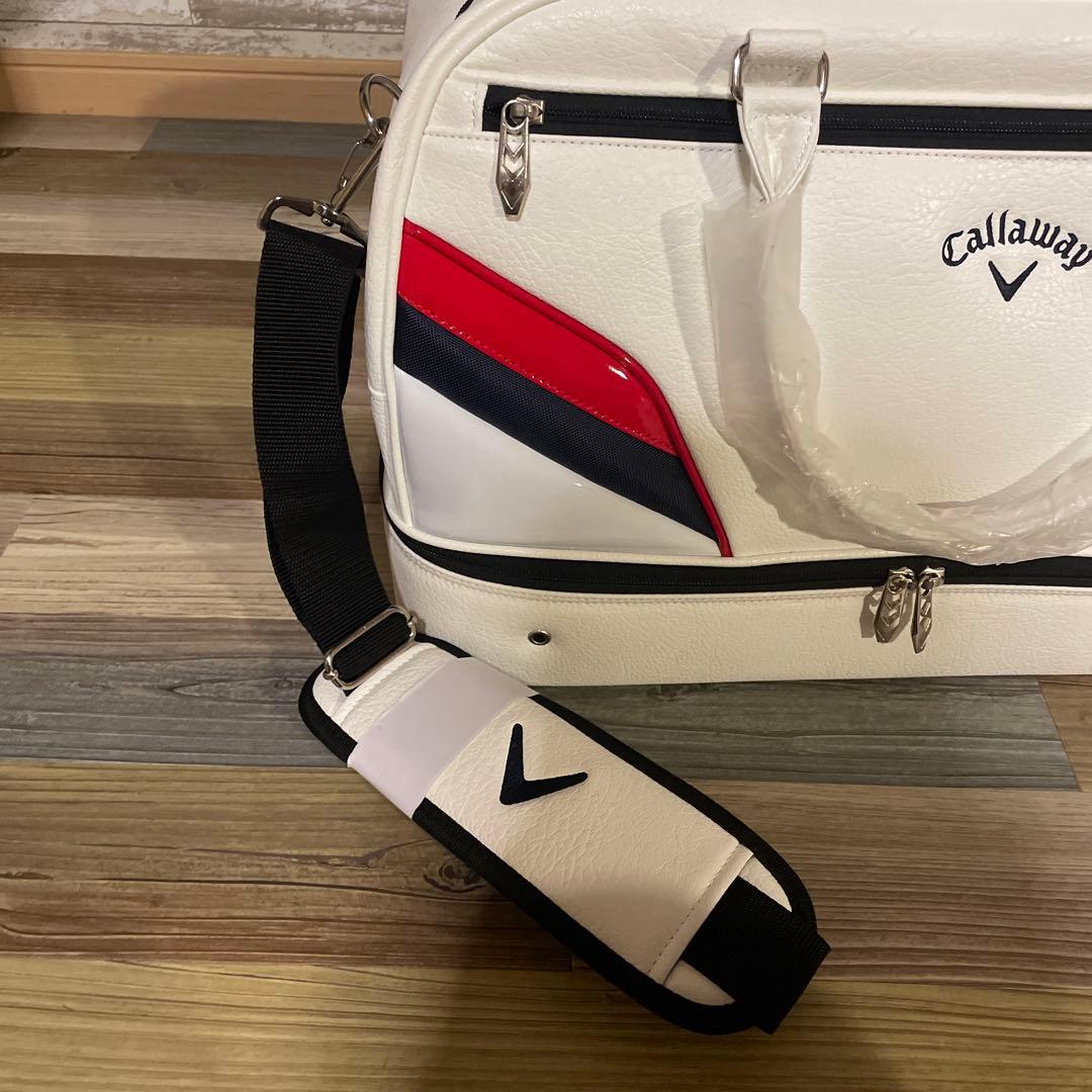 Callaway キャロウェイ ボストンバッグ ホワイト ゴルフバッグ新品未使用