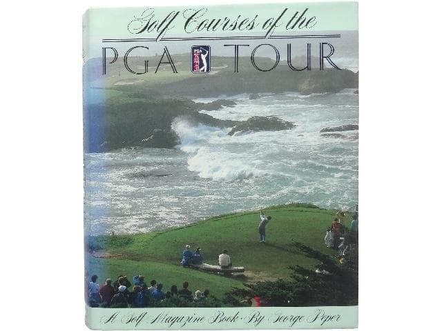 洋書◆PGAツアーのゴルフコース写真集 本 スポーツ