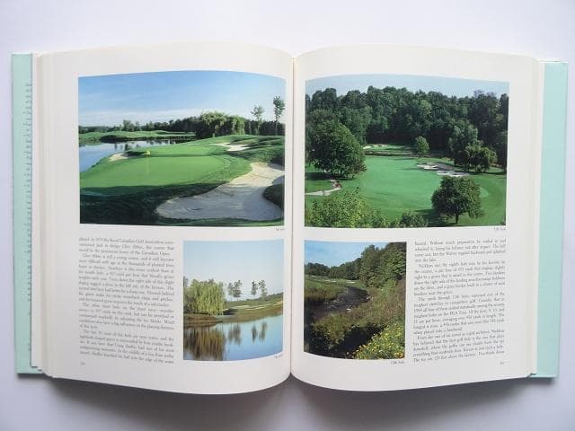 洋書◆PGAツアーのゴルフコース写真集 本 スポーツ