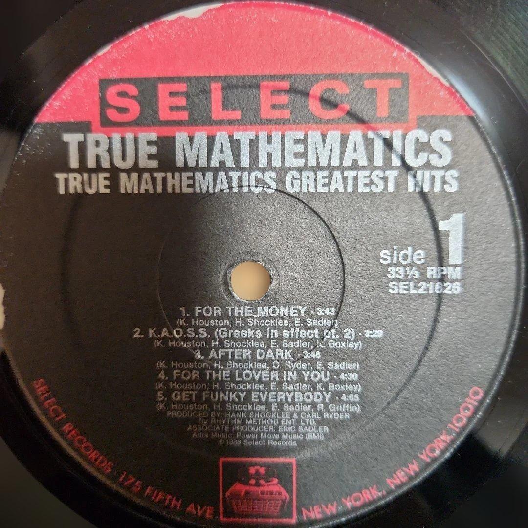 洋楽 TRUE MATHEMATICS GREATEST HITS