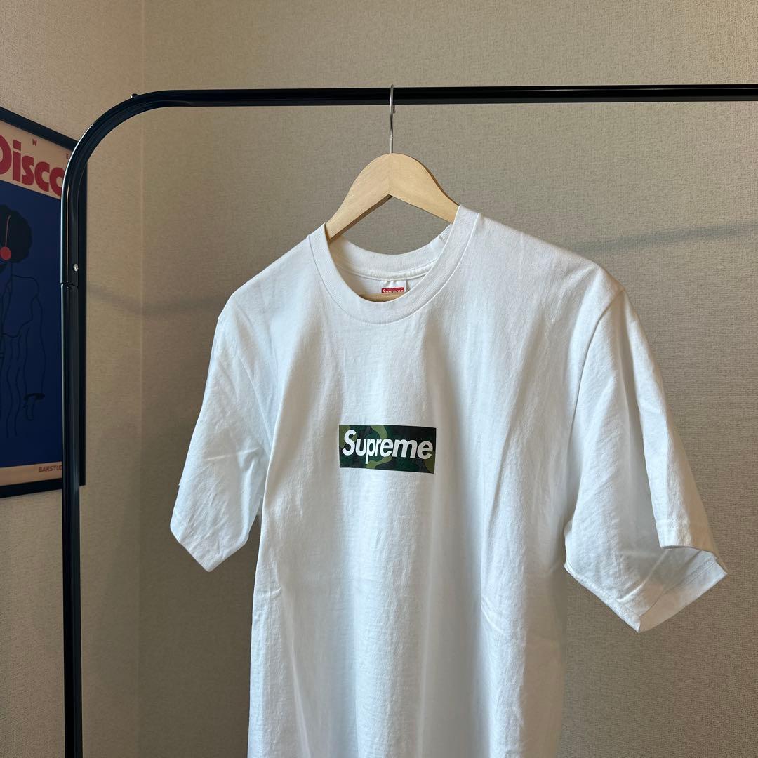 Supreme box logo tee White Ｌ