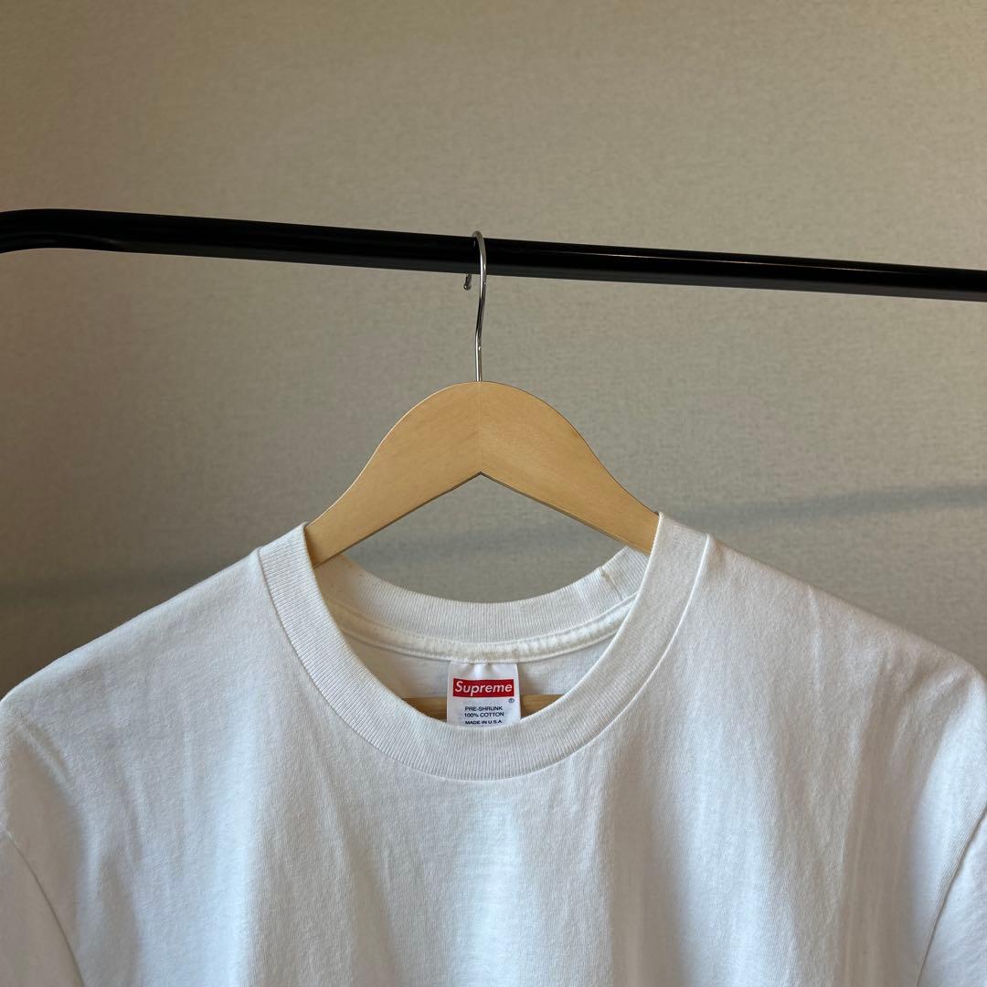 Supreme box logo tee White Ｌ