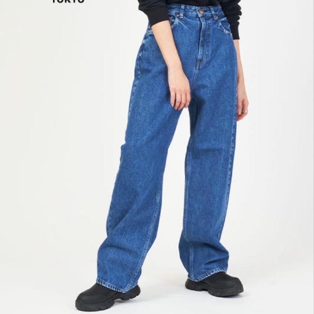 良品 RED CARD TOKYO Dakota ストレート デニム 2 ブルー