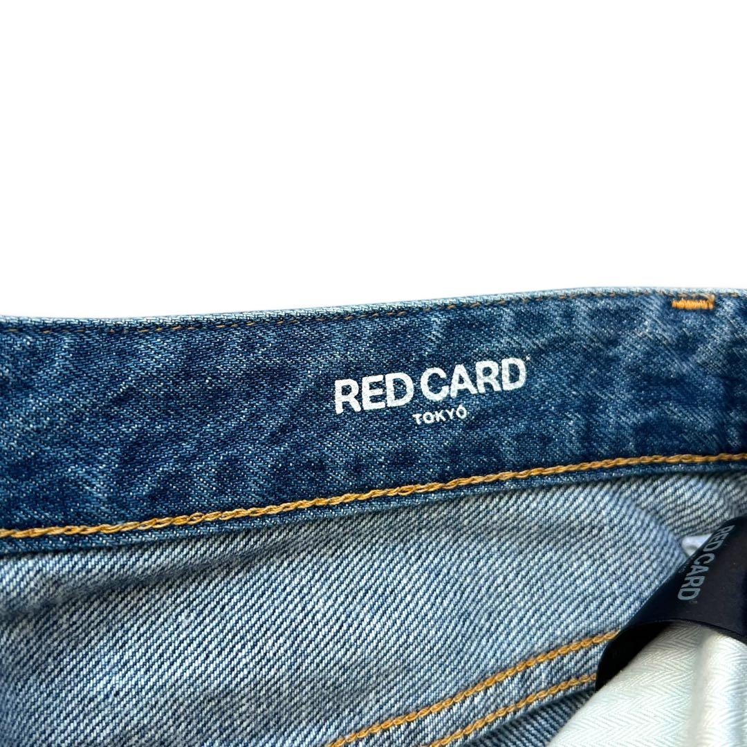 良品 RED CARD TOKYO Dakota ストレート デニム 2 ブルー